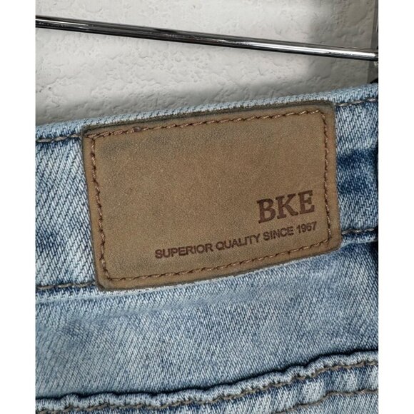 Buckle BKE Payton boho distressed low rise denim shorts sz 25 - Picture 6 of 8